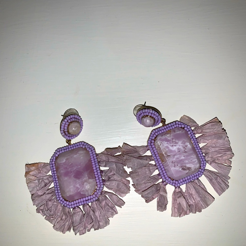 Baubblebar Pendant Statement Earrings